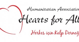 Herkes için Kalp Derneği'nin kalp figürlü logosu