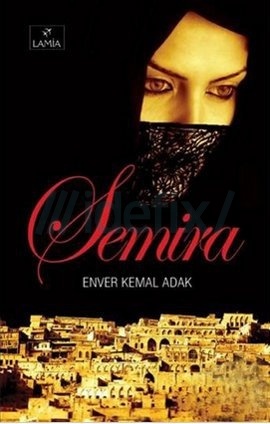Semira adlı kitabın peçeli kadın görselli kapağı