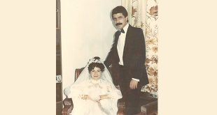 Eski düğün fotoğrafının ikinci bir kopyası