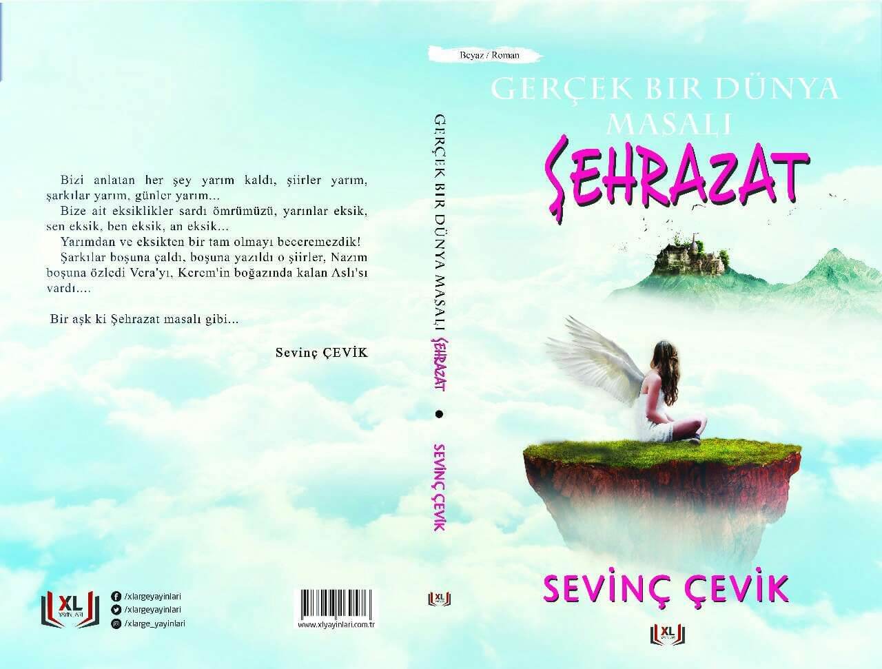 Sevinç Çevik'in Şehrazat adlı kitabının kapağı