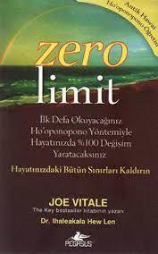 Joe Vitale'nin Zero Limit adlı kitabının kapağı