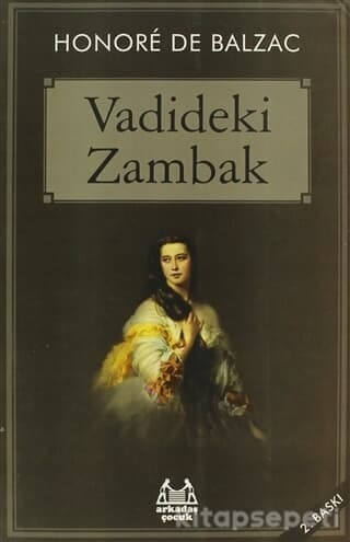 Honoré de Balzac'ın Vadideki Zambak adlı kitabının kapağı